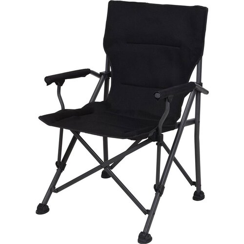 Chaise de camping de redcliffs / chaise pliante noire