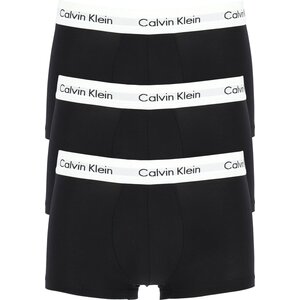 Calvin Klein Calvin Klein 3 -Pack Herren -Low -Rise -Stämme - Schwarz - Größe XL