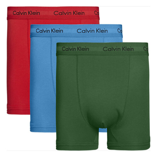 Calvin Klein Calvin Klein Heren 3-pack Boxershort - Rood/Blauw/Groen - Maat XL