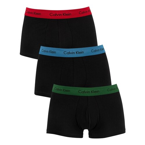 Calvin Klein Calvin Klein Heren 3-Pack Low Rise Trunk Boxershort - Zwart - Maat S