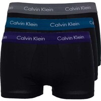 Calvin Klein Men 3 -Pack Low Rise Trunk Boxer shorts - Black - Size S