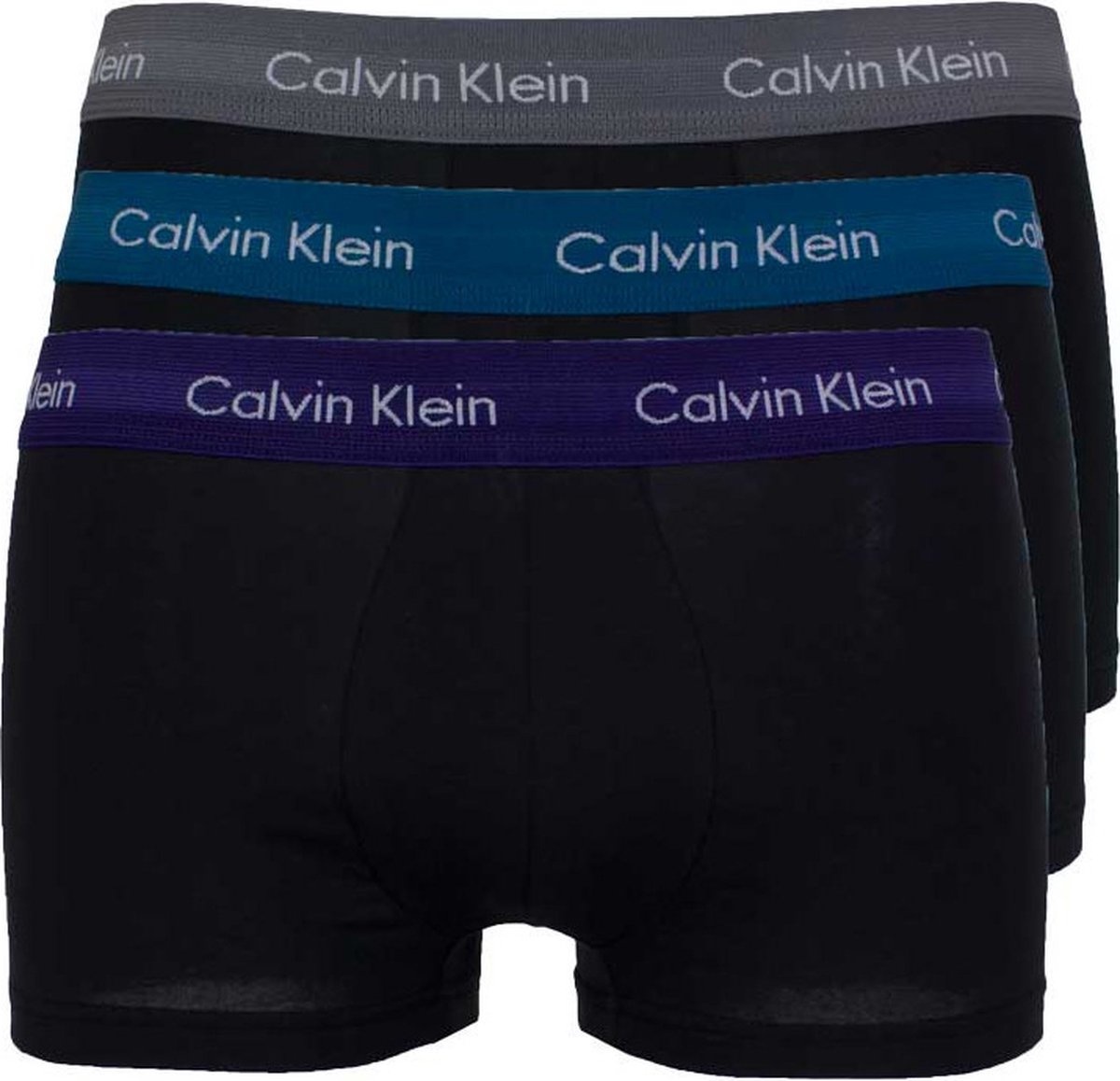 Calvin Klein Black 3 Pack Boxer Briefs Men's Size Large NEW