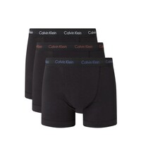 Calvin Klein Men 3 -pack Boxer Shorts - Black - Taille L