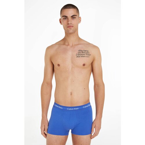 Calvin Klein Calvin Klein Low Rise Onderbroek 3-Pack Mannen Zwart/Blauw - Maat S