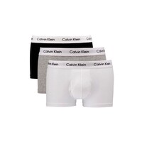 Calvin Klein Boxershorts Heren 3-pack - Grijs/Wit/Zwart - Maat L
