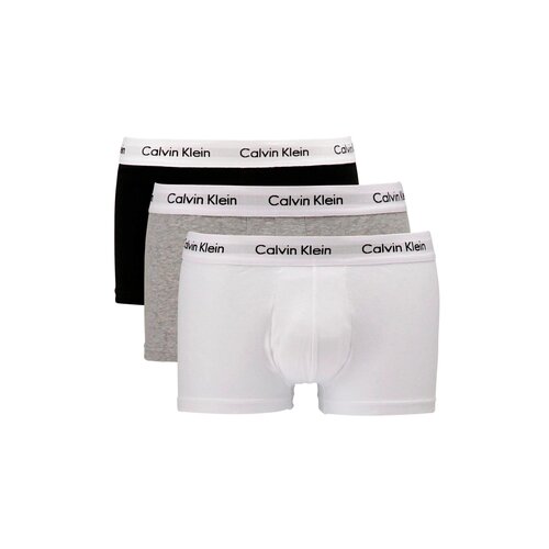 Calvin Klein Calvin Klein Boxershorts Heren 3-pack - Grijs/Wit/Zwart - Maat L Calvin Klein Calvin Klein Boxershorts Heren 3-pack - Grijs/Wit/Zwart - Maat L