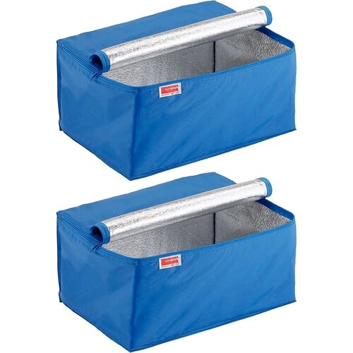 Sunware Sunware square cooler bag blue for folding crate 32 liters - set of 2 pieces