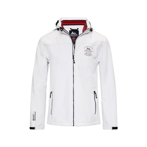 Nordberg Nordberg Trond - Softshell Outdoor Summer Jacket Men - White - Size M