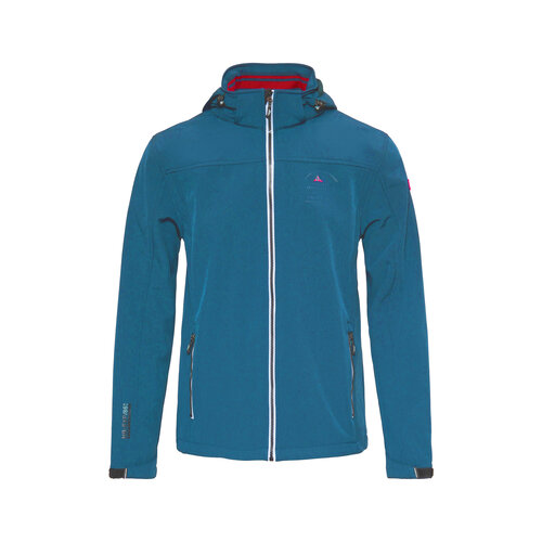 Nordberg Nordberg Trond - Softshell Outdoor Zomerjas Heren - Petrol Melange - Maat M