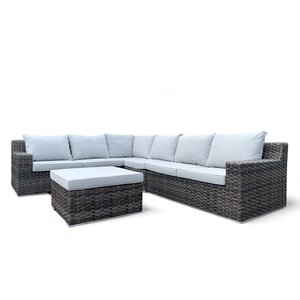 Mondial Living Loungeset / Hoekset Nashville inclusief Hocker