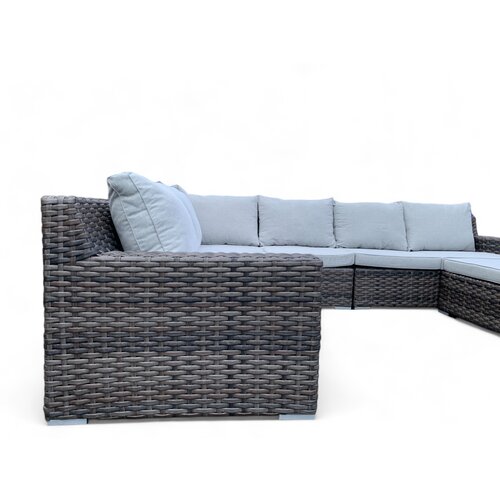 Mondial Living Loungeset / Hoekset Nashville inclusief Hocker