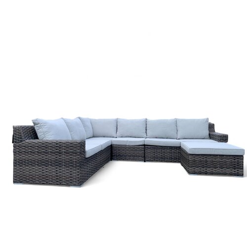 Mondial Living Loungeset / Hoekset Nashville inclusief Hocker