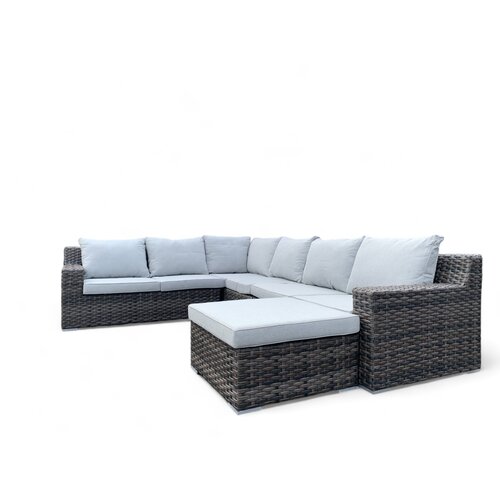 Mondial Living Loungeset / Hoekset Nashville inclusief Hocker