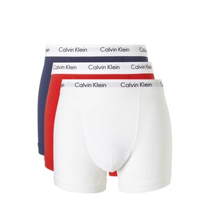 Calvin Klein Calvin Klein Boxershorts 3-pack - Rood/Wit/Blauw - Maat S