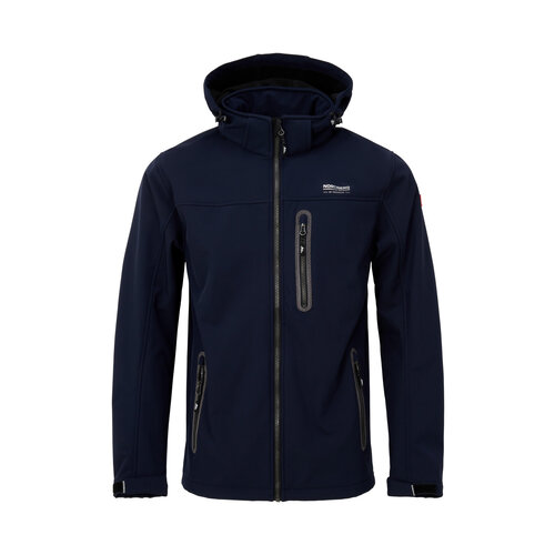 Nordberg Nordberg Nils Softshell - Homme - Bleu foncé - Taille M