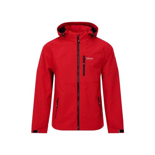 Nordberg Nordberg Dustin - Softshell Outdoor Sommerjacke Herren - Rot - Größe M