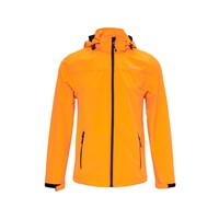 Nordberg Eldgrim - Veste d'été Softshell Outdoor Homme - Orange - Taille XL