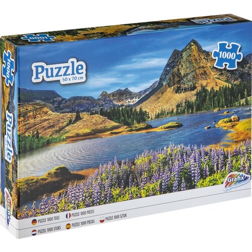 Puzzle Vue sur le lac 50 x 70 cm - 1000 pièces