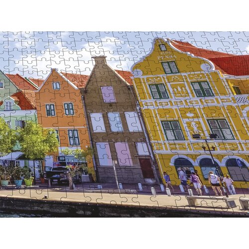 Puzzle Willemstad 50 x 70 cm - 1000 pièces