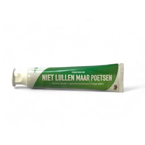 Rotterdam Tandpasta "Niet lullen maar poetsen" - 3 tubes á 75 ml