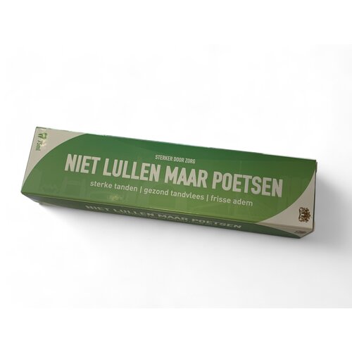 Rotterdam Tandpasta "Niet lullen maar poetsen" - 3 tubes á 75 ml