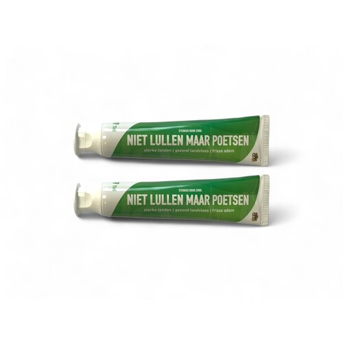 Rotterdam Toothpaste "Don't talk, just brush" - 2 tubes of 75 ml