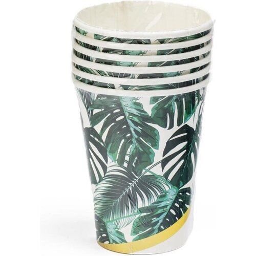 Party Stars Paper Cups Jungle 6 pieces