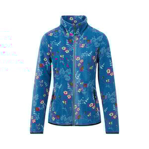 Nordberg Outdoor Gilet in pile Nordberg Floor - Donna - Blu mélange - Taglia S