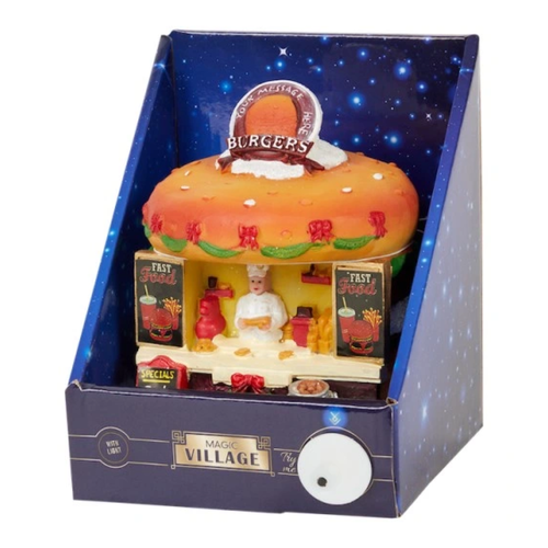 Magic Village Hamburgerzelt mit LED