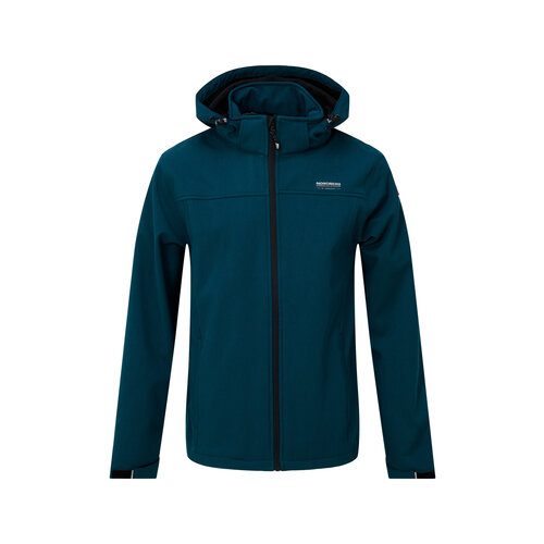 Nordberg Nordberg Kjeld - Softshell Outdoor Zomerjas Heren - Lagoon - Maat L