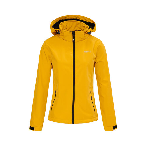 Nordberg Nordberg Ingrida Softshell Jas Dames - Geel - Maat M