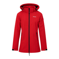 Nordberg Iris - Softshell Outdoor Sommerjacke Damen - Rot - Größe M