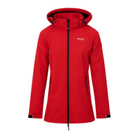 Nordberg Iris - Softshell Outdoor Summer Jacket Women - Red - Size XXL