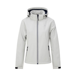 Nordberg Outdoor Nordberg Rinda - Giacca estiva softshell da donna - Bianco sporco - Taglia M