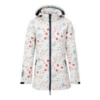 Nordberg Flower - Softshell Outdoor Summer Jacket Women - Off White - Size L