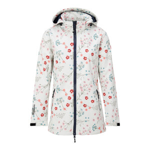 Nordberg Nordberg Flower - Softshell Outdoor Summer Jacket Women - Off White - Size L