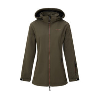 Nordberg Ilona - Softshell Outdoor Summer Jacket Women - Army - Size XL