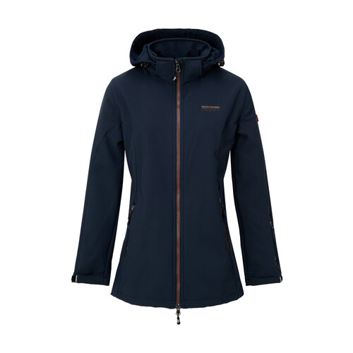 Nordberg Nordberg Ilona - Veste d'été Softshell Outdoor Femme - Navy - Taille M