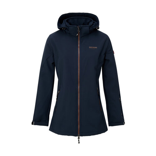 Nordberg Nordberg Ilona - Softshell Outdoor Summer Jacket Women - Navy - Size XL