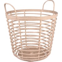 Panier de rangement Eco Wood Light - 37,5 x 40 cm