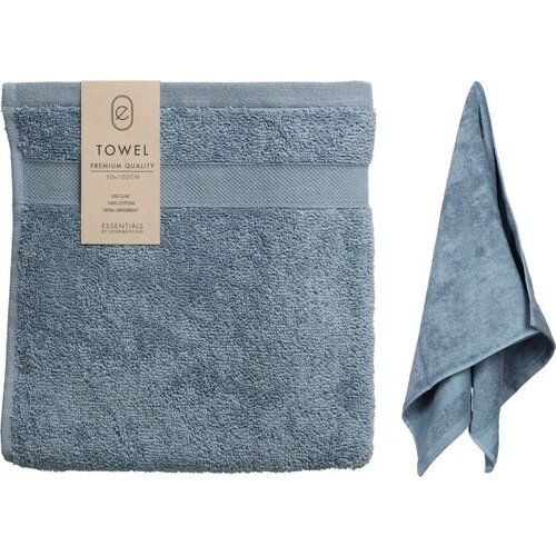 Cotton towel - Light blue - 50 x 100 cm