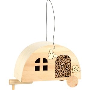 Insectenhotel Caravan - Hout - 25 x 12 x 17 cm