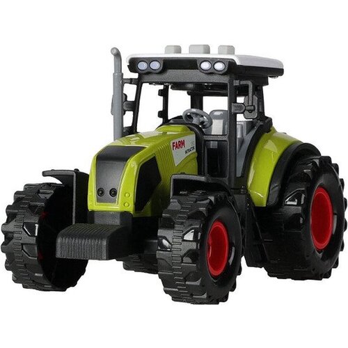 Toy Tractor with trailers - Light and sound - 26 cm