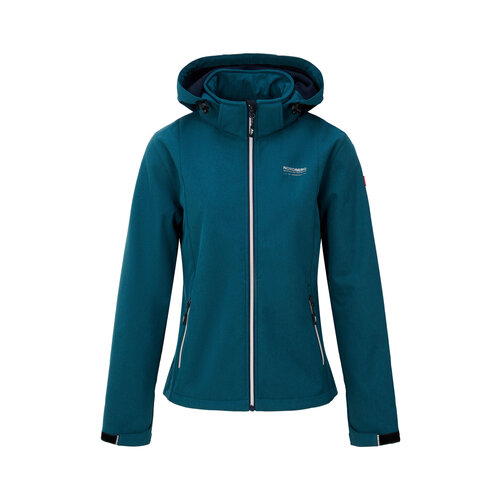 Nordberg Nordberg Rinda - Veste d'été Softshell Outdoor Femme - Lagoon Melange - Taille XL