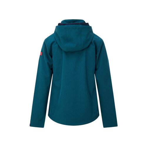 Nordberg Nordberg Rinda - Softshell Outdoor Sommerjacke Damen - Lagoon Melange - Größe L