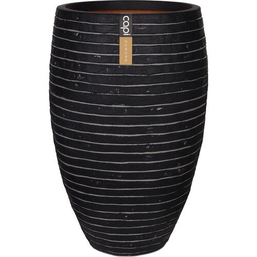Capi Capi Europe - Vase elegant deluxe Row NL - 56 x 84 cm - Anthracite