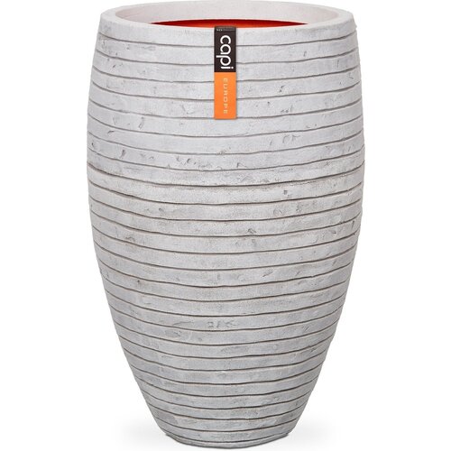 Capi Capi Europe - Vase elegant deluxe Row NL - 56 x 84 cm - Elfenbein