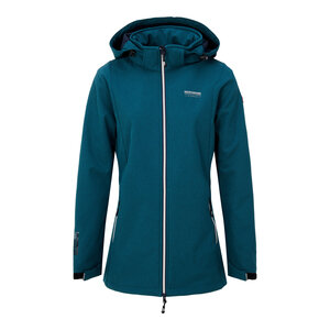 Nordberg Nordberg Ronda - Giacca estiva softshell da donna - Melange laguna - Taglia XXL
