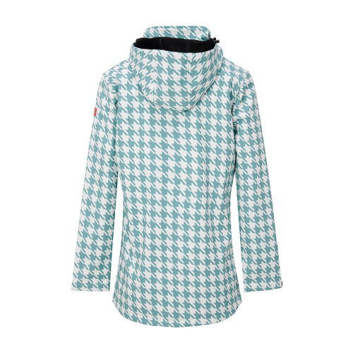 Nordberg Nordberg Pied A Poule - Softshell Outdoor Zomerjas Dames - Mineral Blue - Maat XL