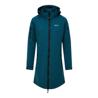 Nordberg Gisella - Softshell Outdoor Zomerjas Dames - Lagoon Melange - Maat XXL